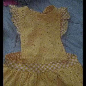 Matilda jane apron dress